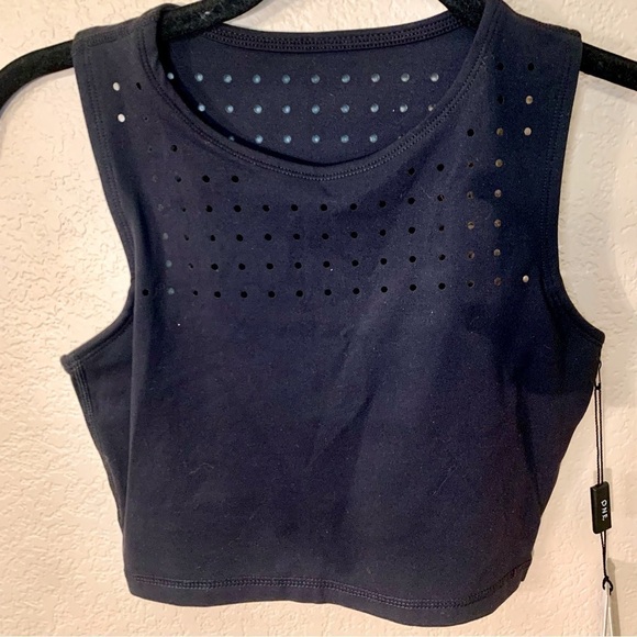 NWT Glyder Sports Bra XS Nylon Spandex Venting Lined Athletic Bra Athleisure New - Picture 5 of 15